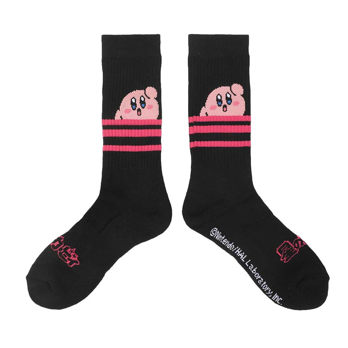 Kirby Peekaboo Athletic Socks