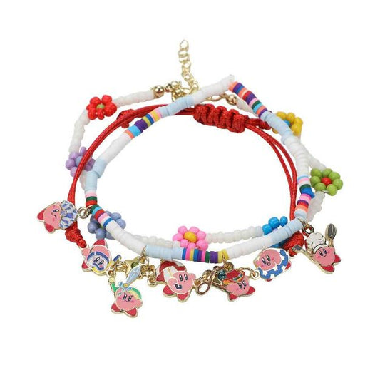 Kirby Charm Bracelet Set
