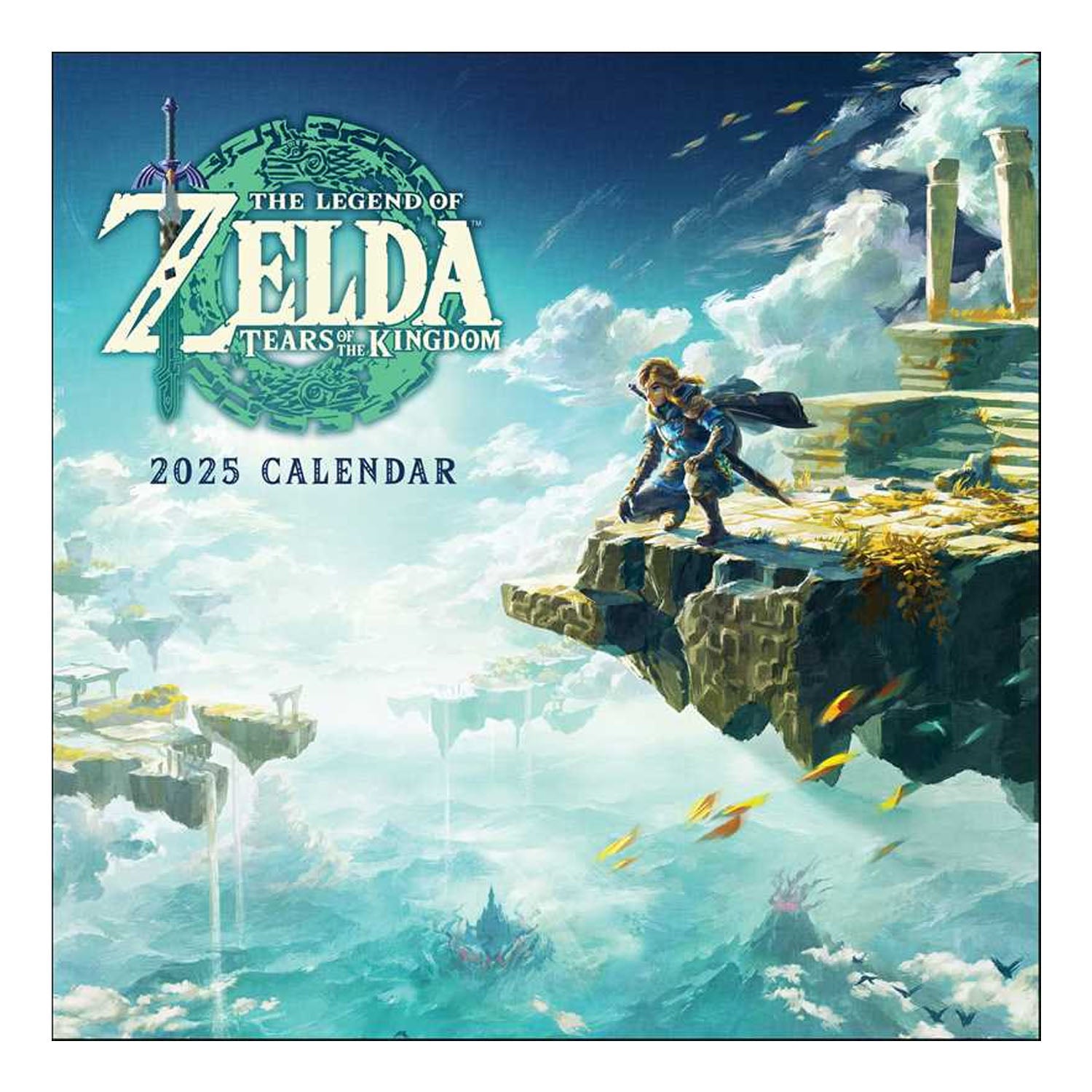 Legend of Zelda Tears of the Kingdom 2025 Wall Calendar GeekyGlamorous