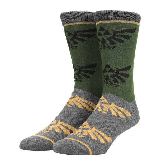 Legend of Zelda Hyrule Crest Socks