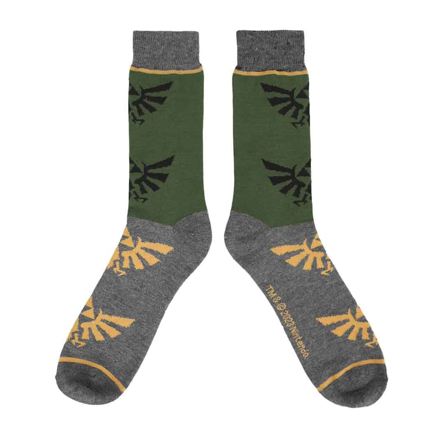 Legend of Zelda Hyrule Crest Socks