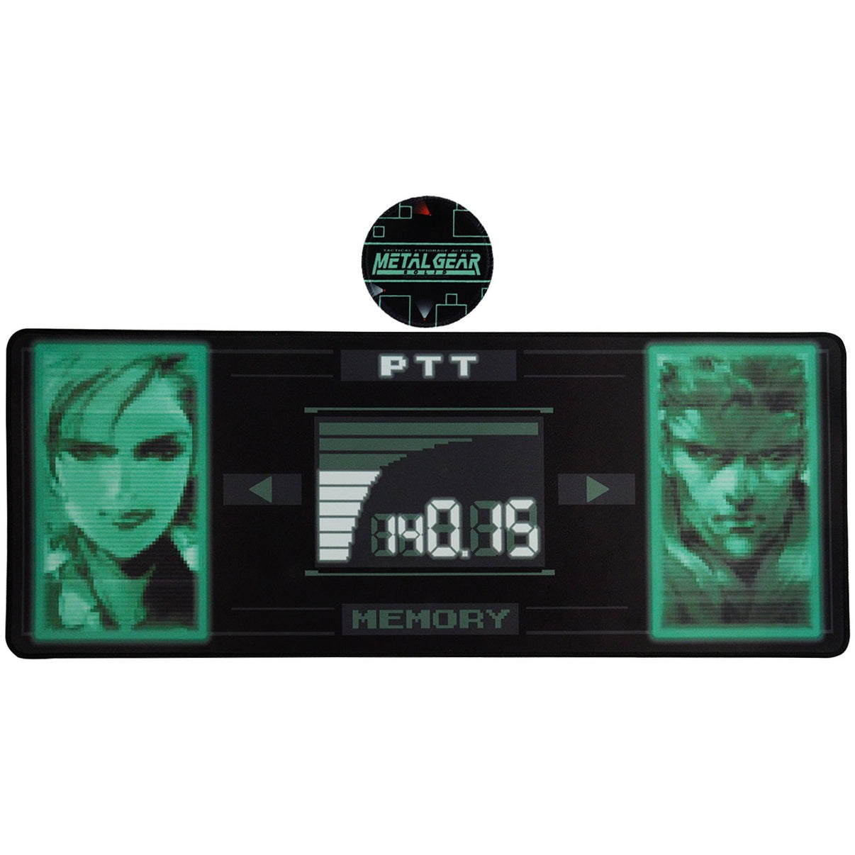 Metal Gear Solid Desk Mat Coaster Set