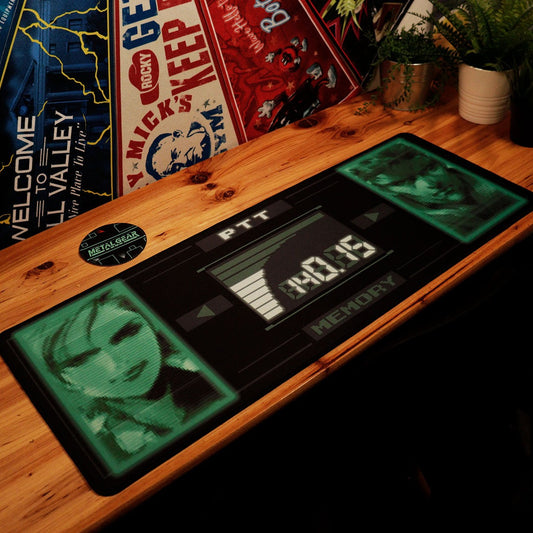 Metal Gear Solid Desk Mat Coaster Set