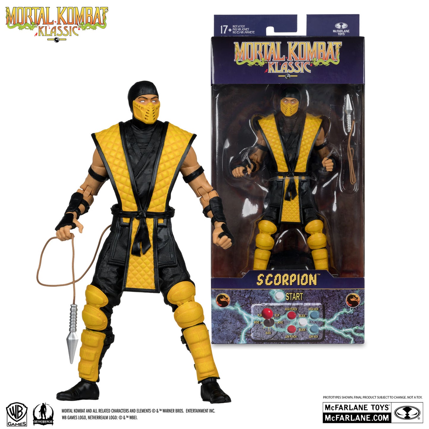 Mortal Kombat 7" Klassic Figure