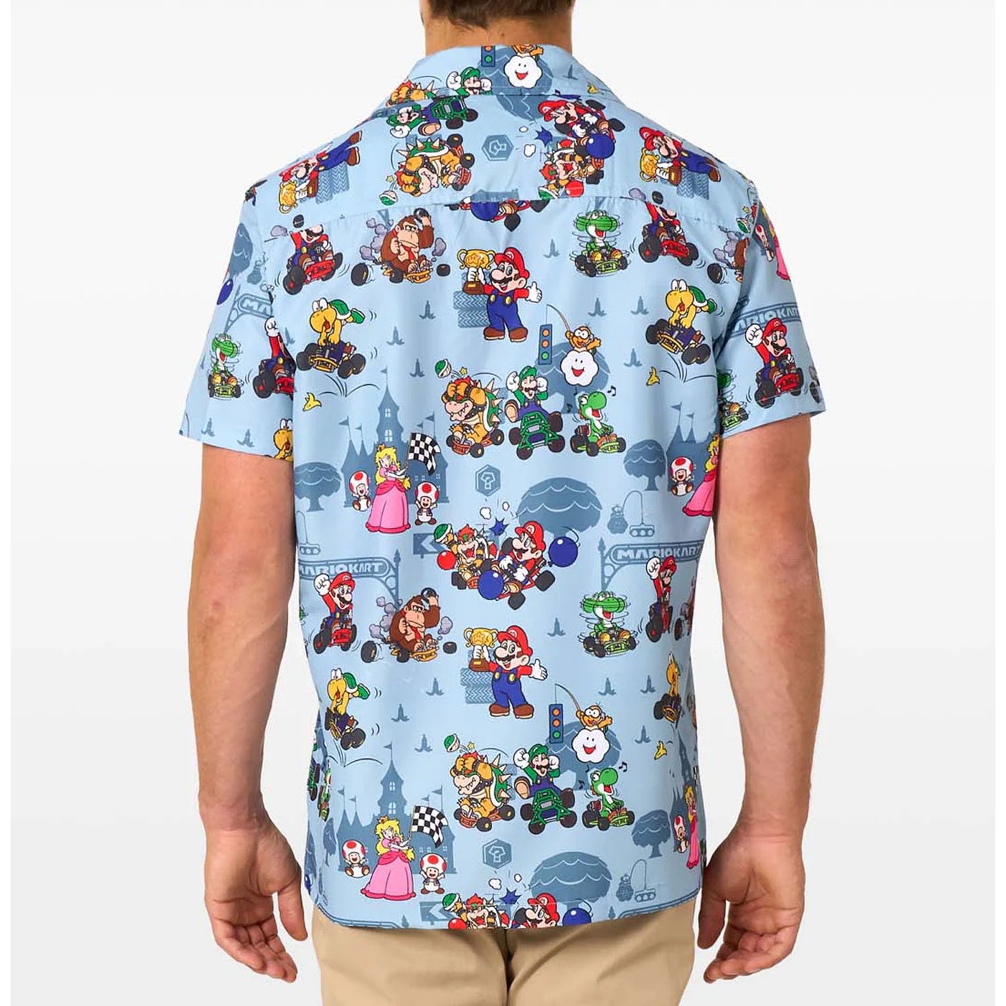 Mario Kart Button Up Shirt