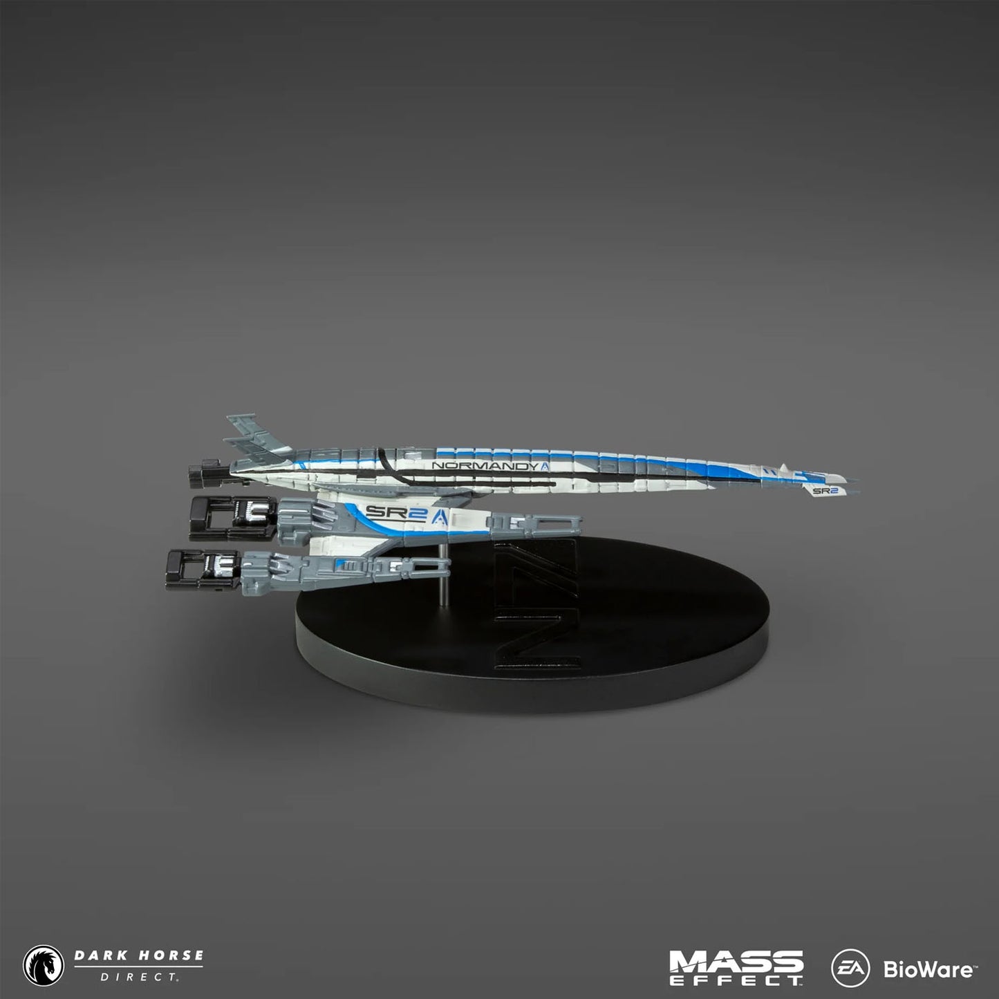 Model of the Normandy SR-2 ship from the video game series Mass Effect 