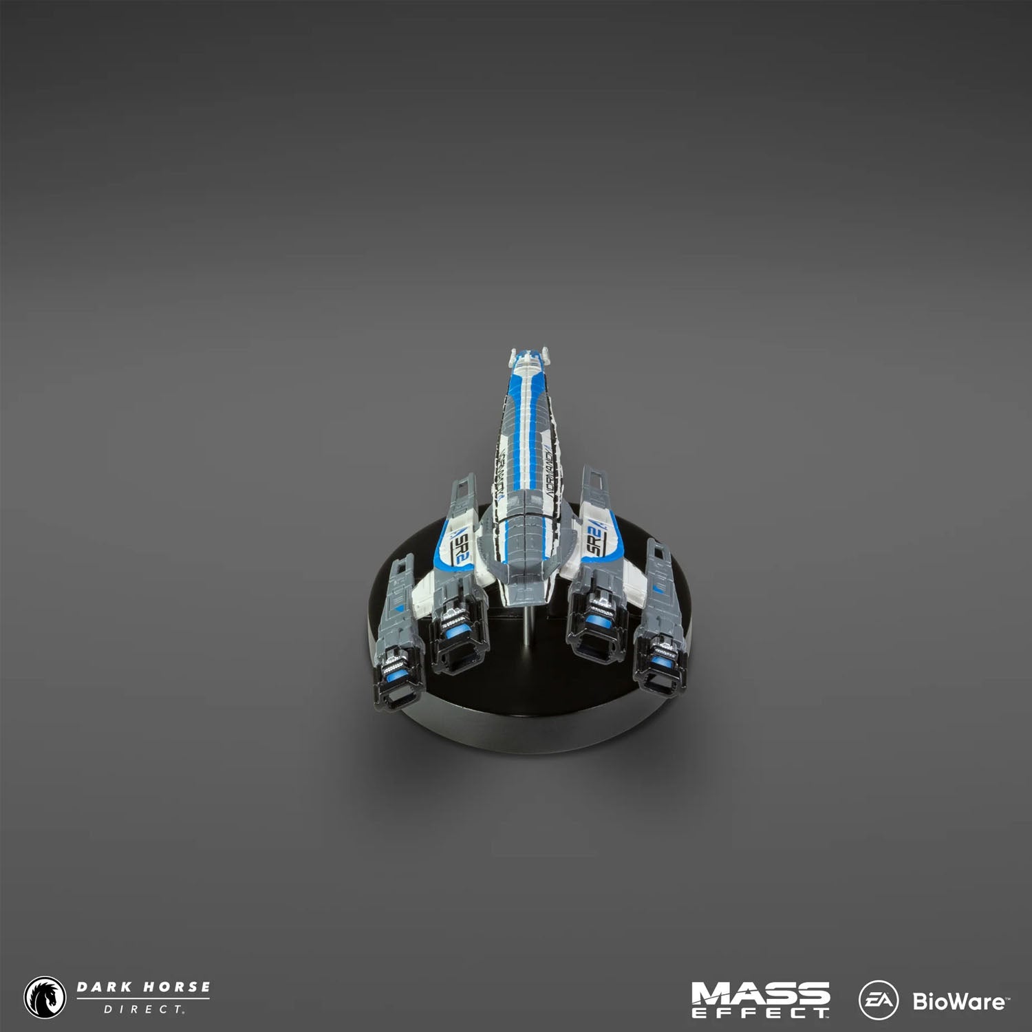 Model of the Normandy SR-2 ship from the video game series Mass Effect 