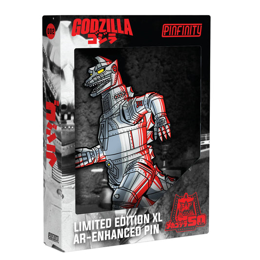 Pinfinity - Mechagodzilla XL AR Pin (Showa Era)