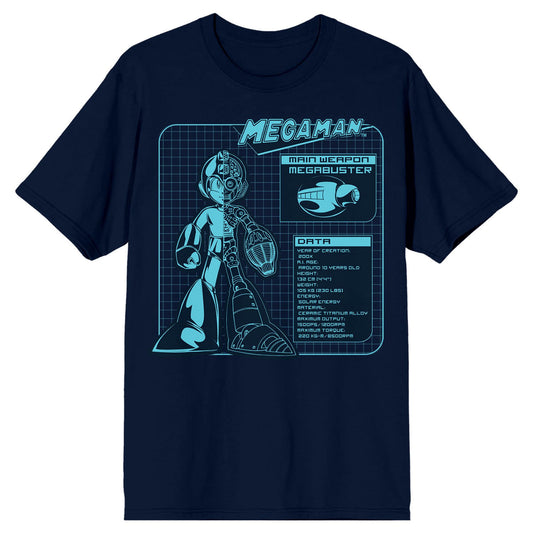 Mega Man Stats Tee