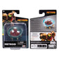 Two views of a Jakks Pacific 'Metroid' action figure in its original blister packaging, showing both the front and back of the carded box against a white background.