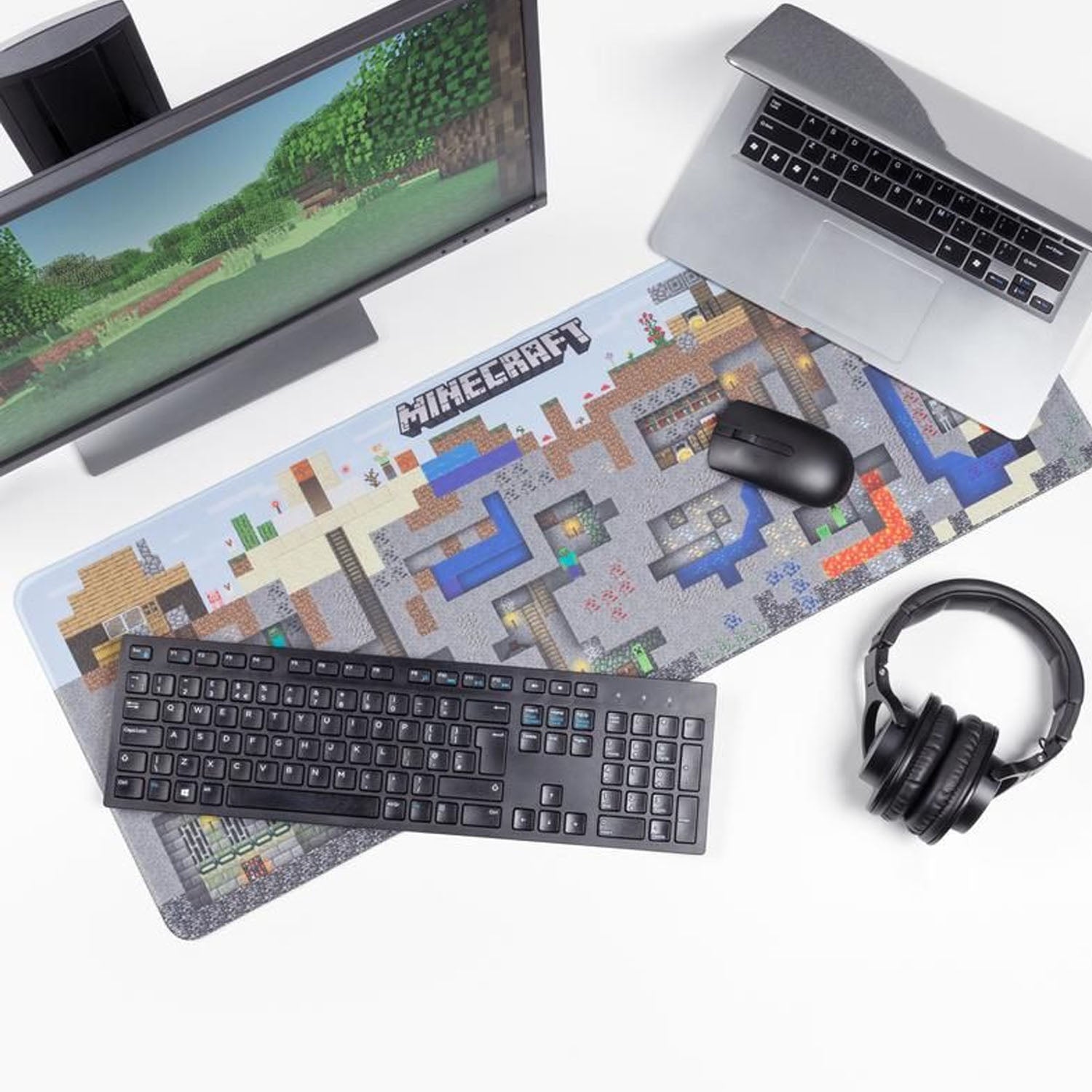 Minecraft World Desk Mat – GeekyGlamorous