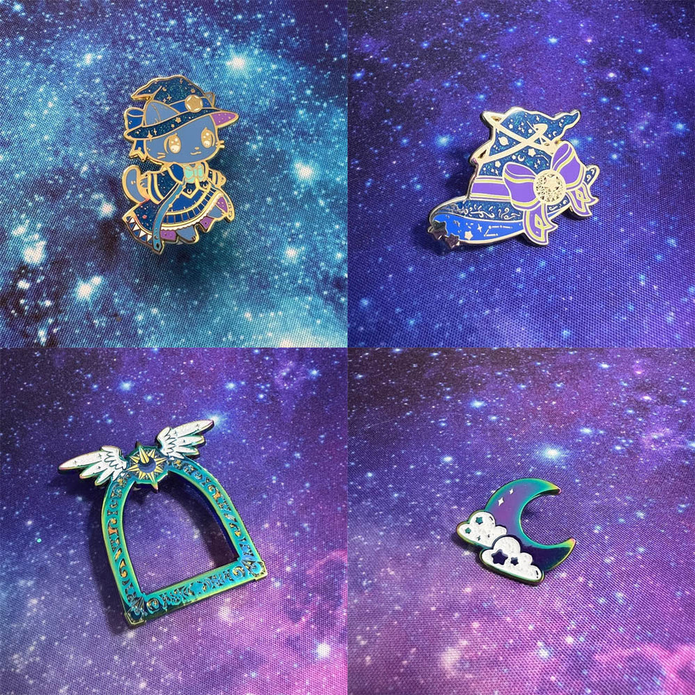 Moonlight Magic Enamel Pin – GeekyGlamorous