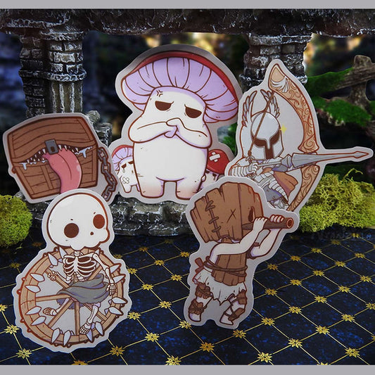 Nyanzilla - You Died Sticker Set