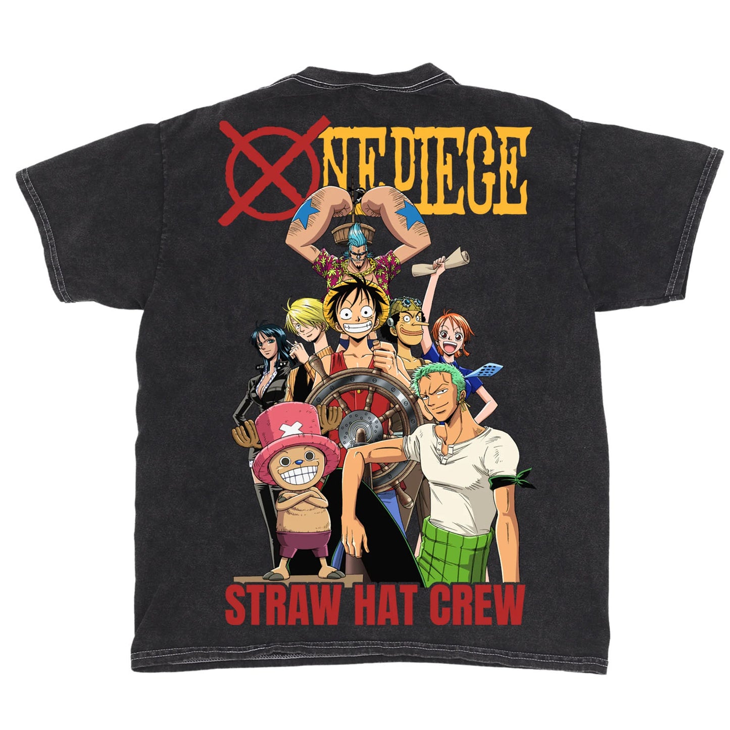 One Piece Straw Hat Crew Tee