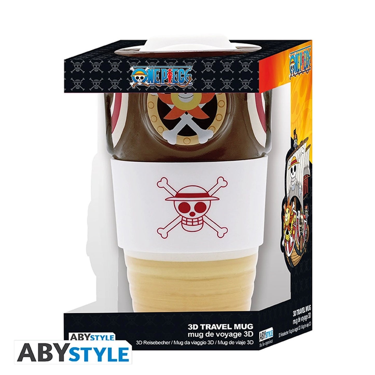 One Piece Thousand Sunny Travel Mug