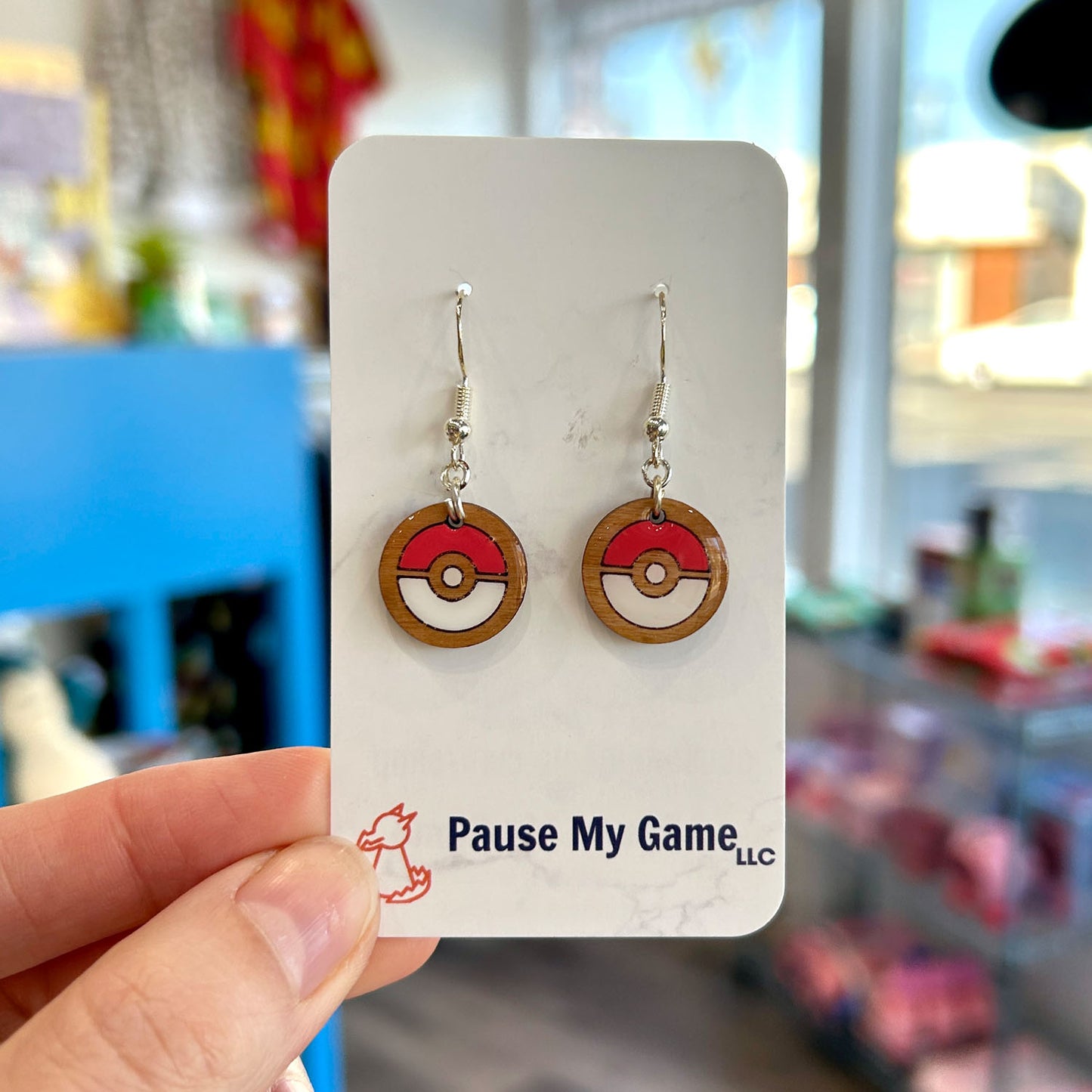 Pause My Game - Monster Catcher Earrings