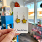 Pause My Game - Power Star Earrings