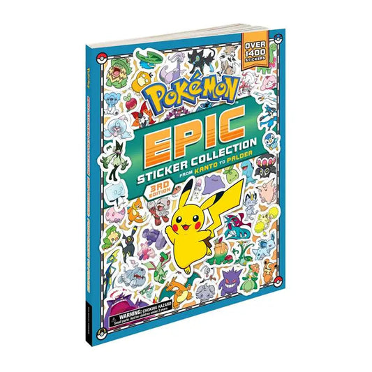 Pokémon Epic Sticker Collection: From Kanto to Paldea