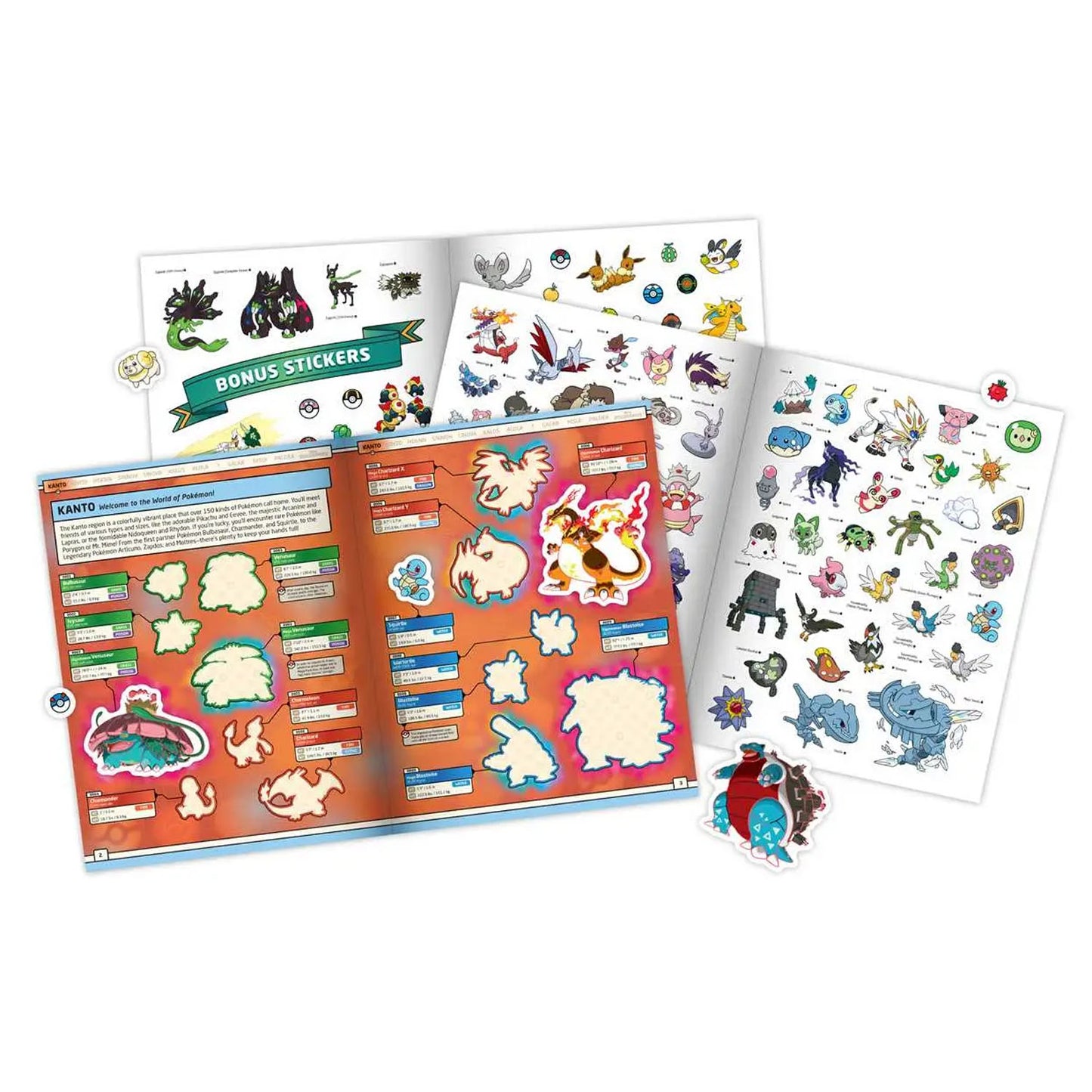 Pokémon Epic Sticker Collection: From Kanto to Paldea