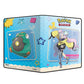 A Pokémon card folio featuring the trainer Iono on the front and Pokemon Bellibolt on the back. 