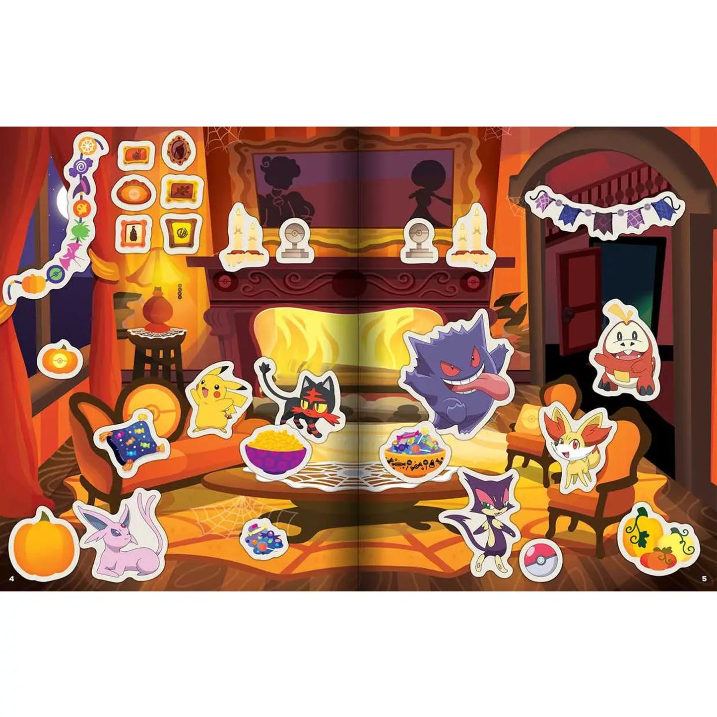 Pokémon Halloween: The Official Sticker Book