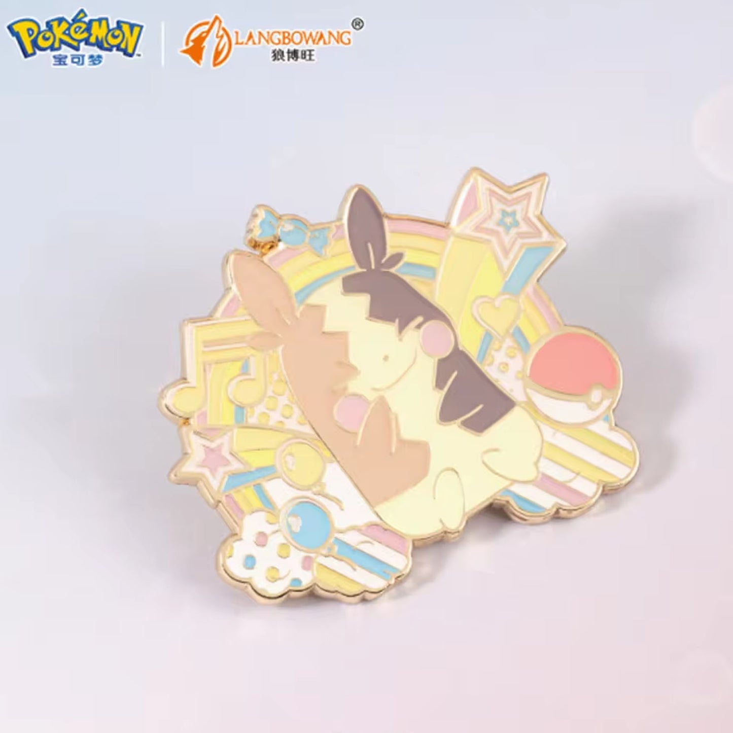 Pokémon Nijiiro POP Series Pin