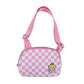 Princess Peach Checkered Bum Bag