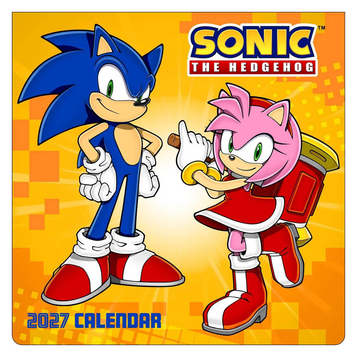 Sonic the Hedgehog 2027 Wall Calendar