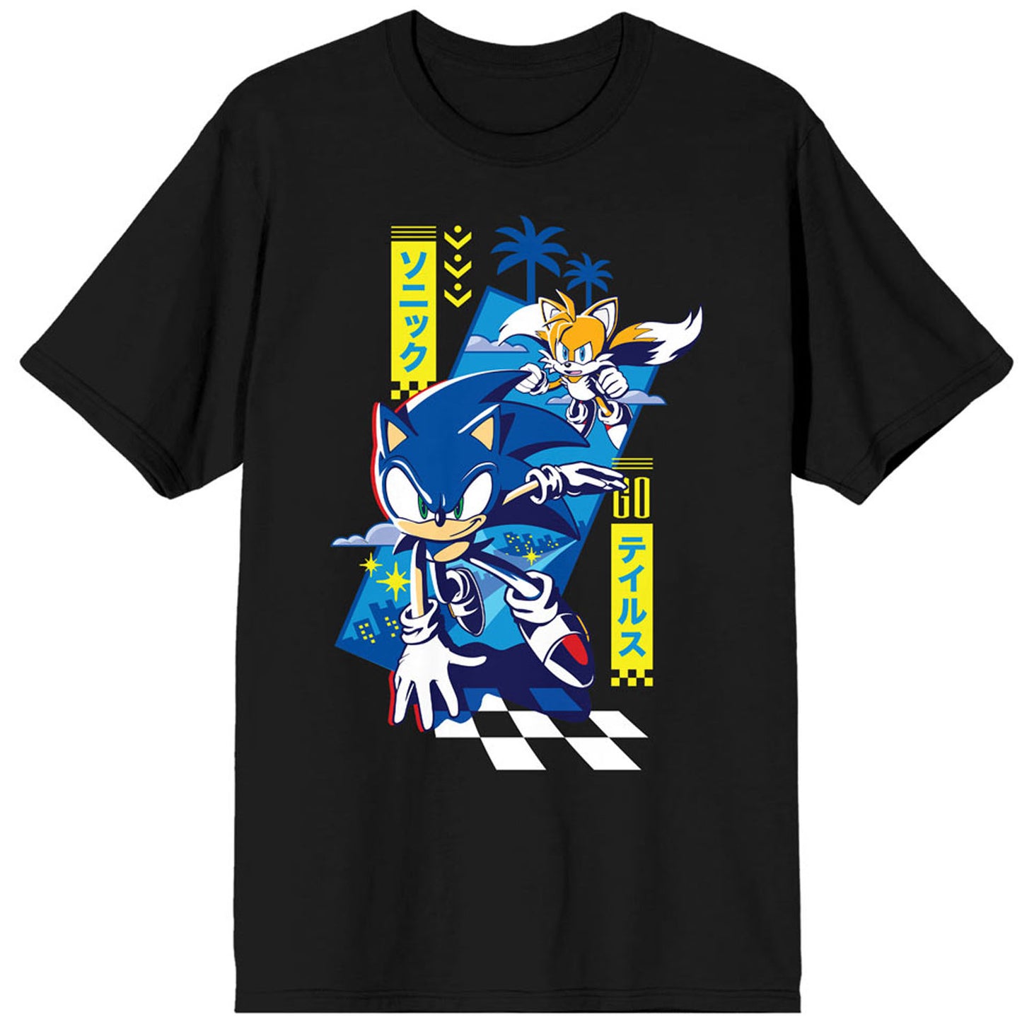 Sonic and Tails Central City Tee