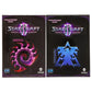 StarCraft II vinyl stickers, with designs of Zerg and Terran icons. 
