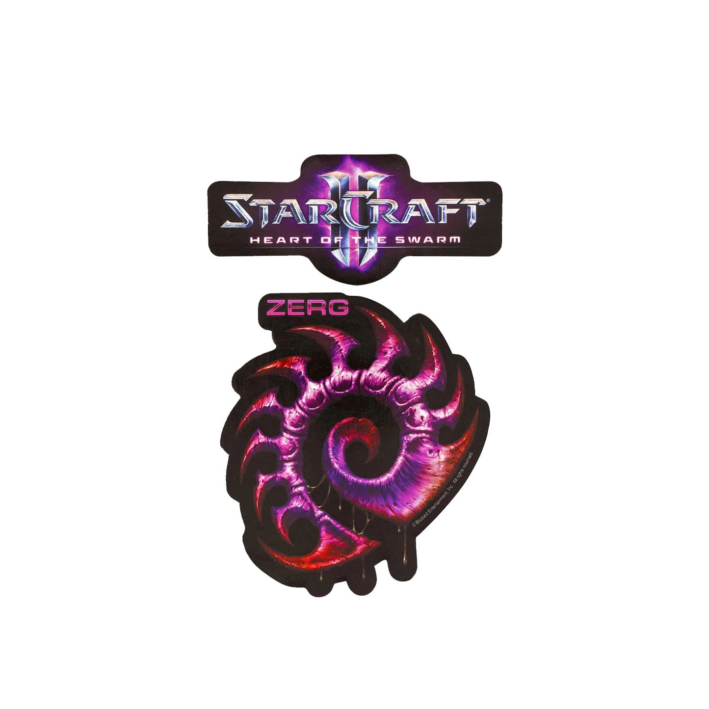 StarCraft II Zerg logo sticker