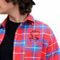 Super Mario Unisex Flannel Shirt