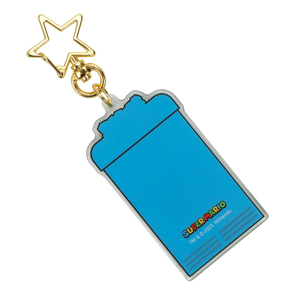 Super Mario Power Up Shaker Keychain