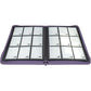 Vivid 9-Pocket Zippered PRO-Binder - Lavender