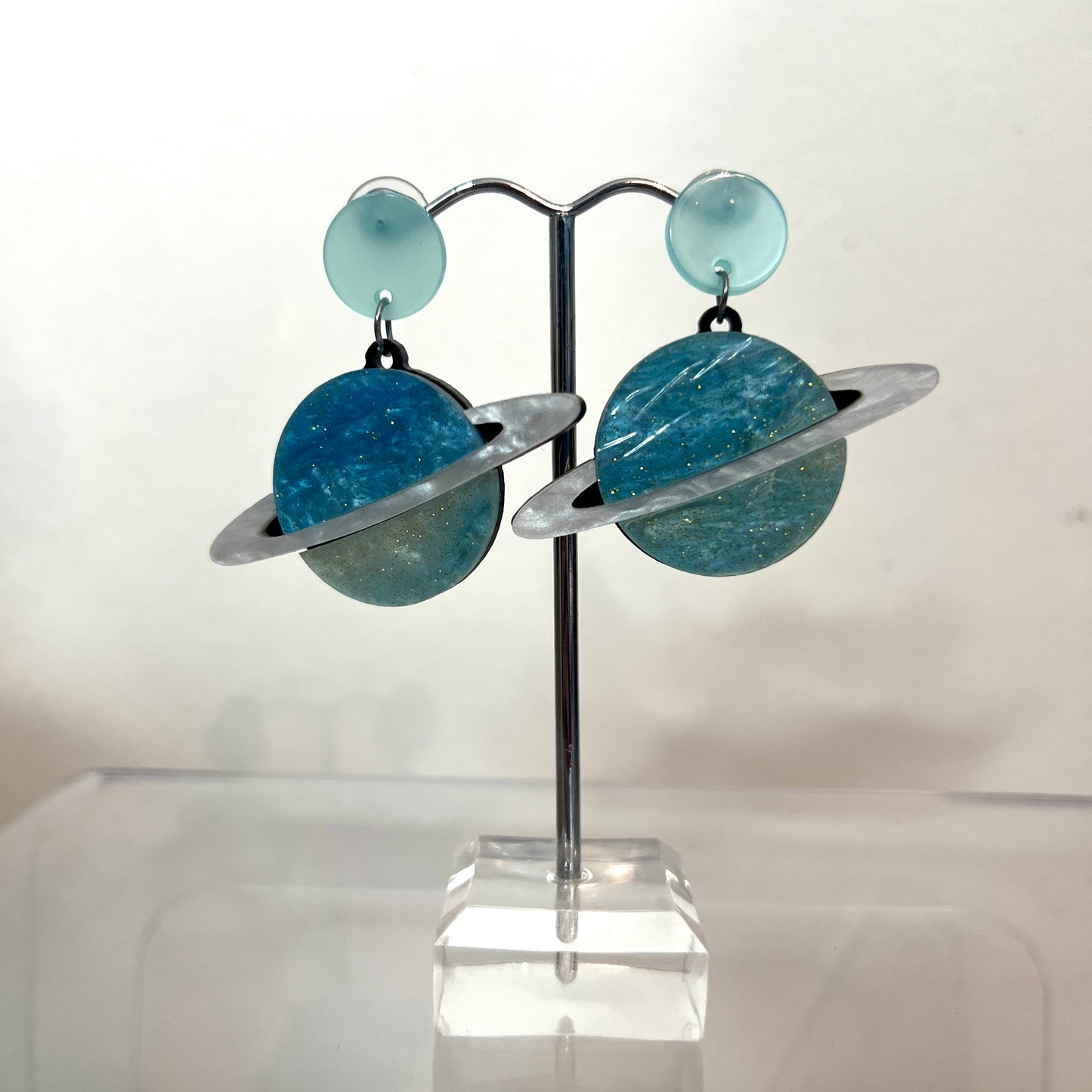 Neotropolis Sparkle Planet Earrings