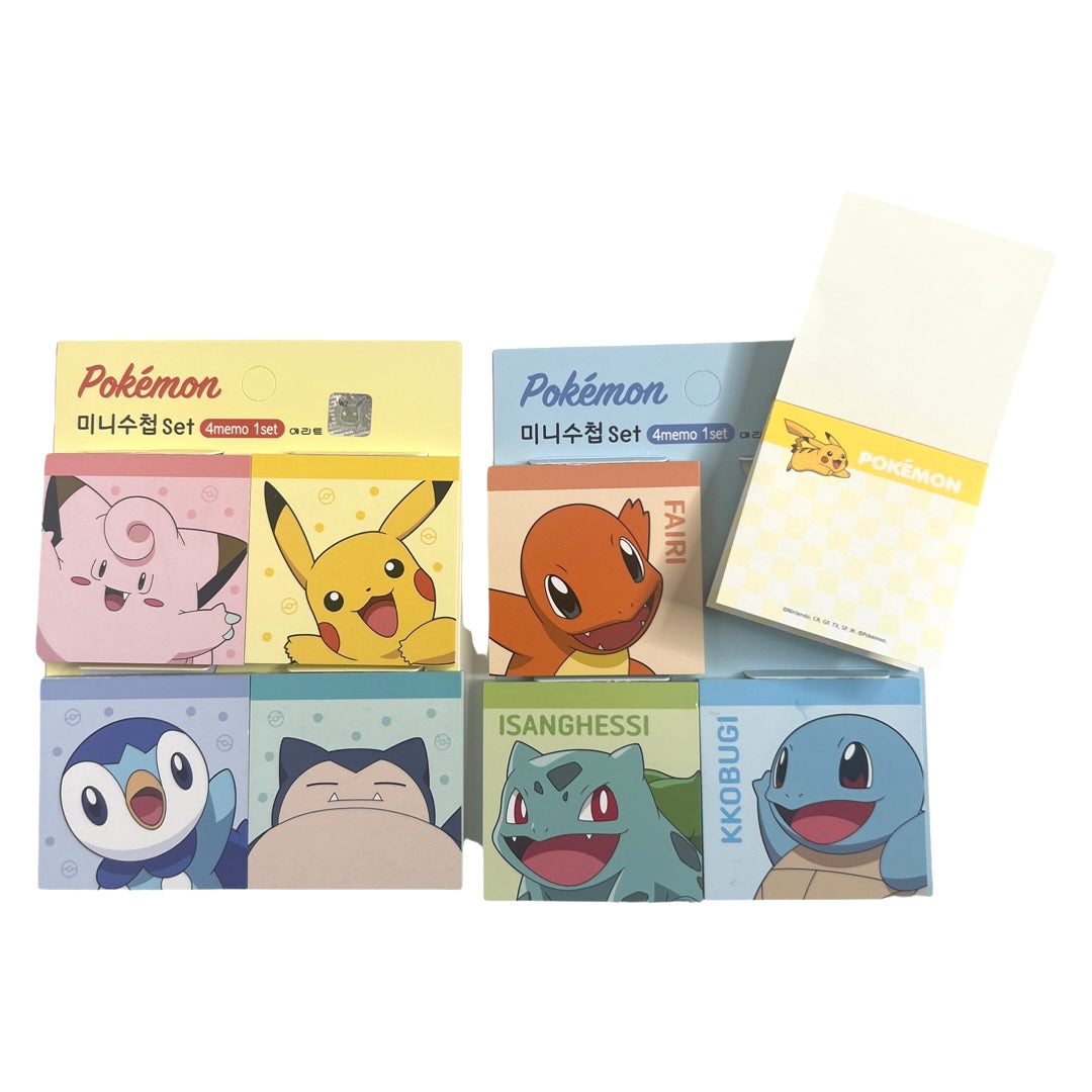 Pokémon Notepad Set – GeekyGlamorous