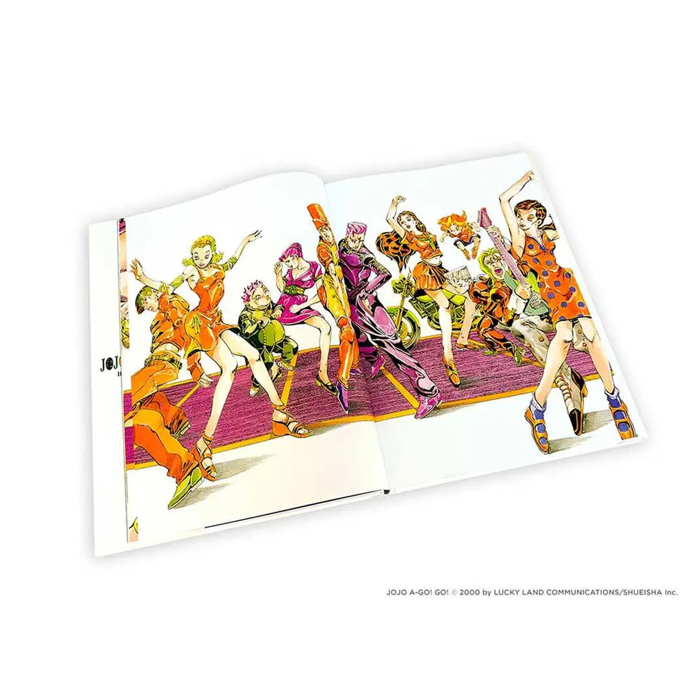 Jojo A-Go!Go! Illustrations