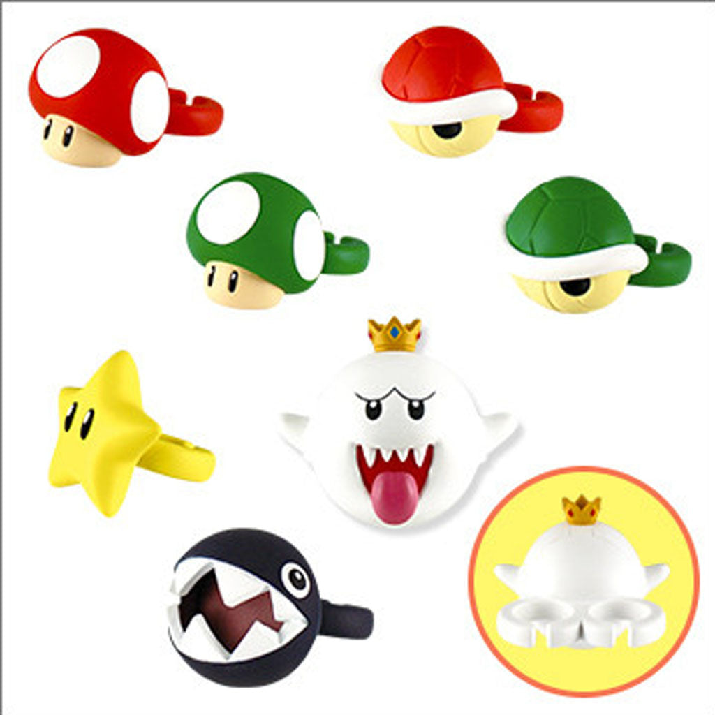 Red Rounded Mario Text Capsule Super Mario Ring – GeekyGlamorous