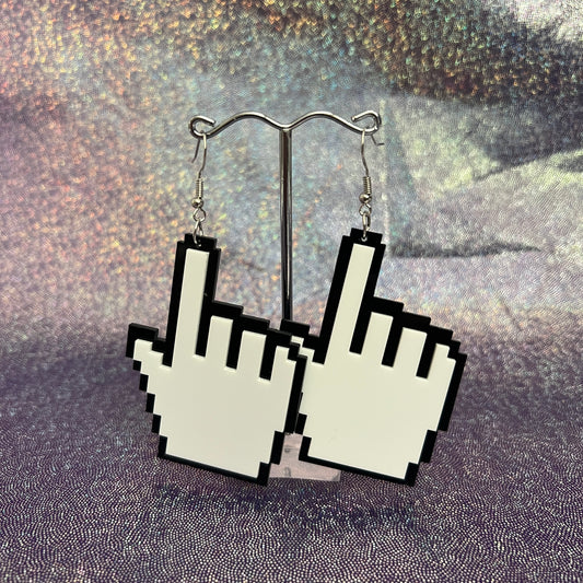 Point and Click Earrings